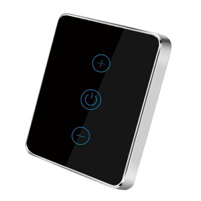 China Residential Tuya Zigbee Touch LED Dimmer Light Touch Voice Remote Control APP Smart Wifi Dimmer Switch for sale