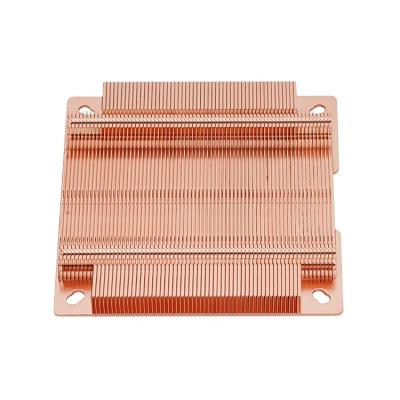 China Custom Heatsink CNC Machining Etching 3C Precision Electronic Components Mobile Phone VC Stainless Steel Etching Heatsink for sale