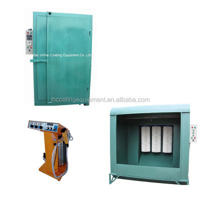 China Factory Industrial Powder Coating EquipmentPowder Coating Machine Powder Gun Electrostatic Spray Booth Curing Oven for sale