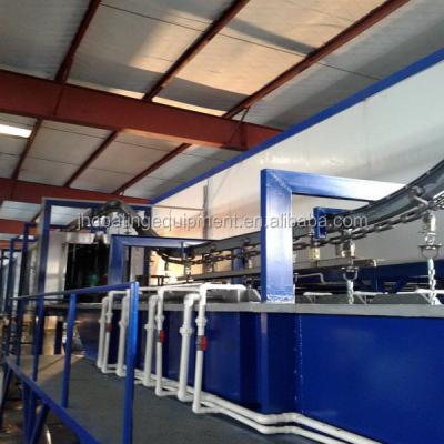 China Machinery Repair Shops Electrophoretic Lacquers Paint /Spray Production Line For Metal Workpiece for sale