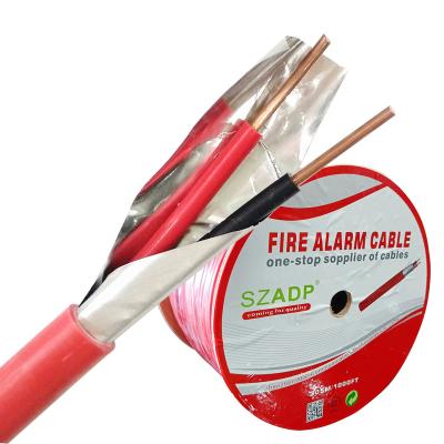 China Fire alarm cable 2 core cable CCA /bc 4 core accessible ftp 14/2 core for fire alarm system fire cable ftp for sale