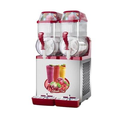 China Hotels 2 tank frozen ice slush puppie slush ice machine frozen commercial for sale