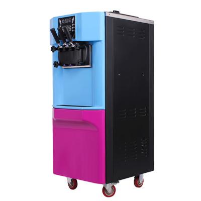 China Frozen Food Factory 3 Flavors 35L Ice Cream Machine Soft Ice Cream Machine Commercial Ice Cream Making Machine for sale