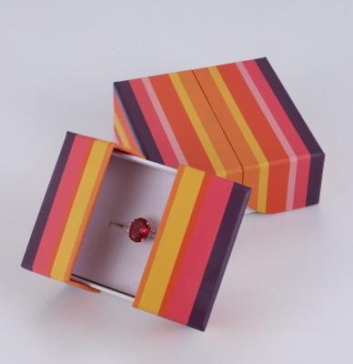 China Fashion Factory Wholesale Custom High End Paper Jewelry Box Wedding Packaging Ring Box for sale