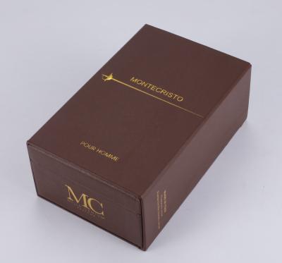 China Morden Factory Wholesale High Quality Custom Logo Alcoholic Folding Cardboard and Specialty Paper Packaging OEM Logo Wine Box for sale