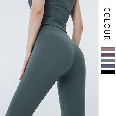 China The breathable butt of custom crack! crack! Push up high waisted workout gym leggings short women leggings yoga pants sports fitness seamless leggings for sale