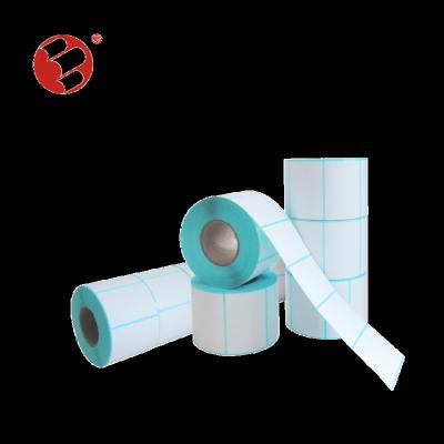 China Hot Sale Waterproof Thermal Labels 4x6 Dymo Coated Adhesive 40x60 Compatible Direct Shipping Thermal Label Roll for sale