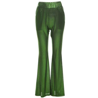 China P009 new fashion ice silk summer soft/breathable drape casual horn hip pants women tight pants for sale