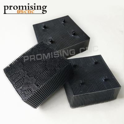 China 92910001 Black Poly bristle 4” X 4” round foot  Bristle block For Geber GTXL or S91 Cutter Spare Parts for sale