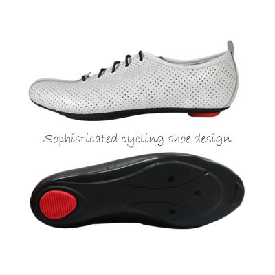 China Vintage Cycling Shoes Simple Design Fashionable Bike Sport Riding Shoes White Tennis Shoes for sale