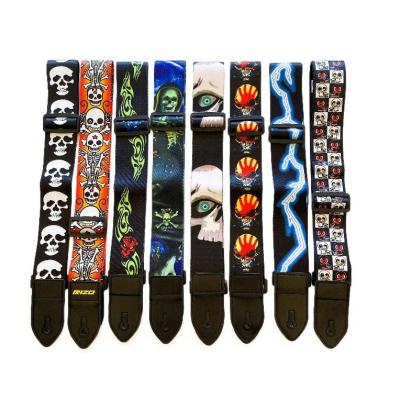 China GUITAR Factory Direct Rock Customize To Strap Anti-wrinkle Adjustable Soft Strong Guitar Straps for sale