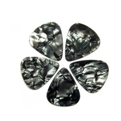 China GUITAR Middle 0.71mm Thick Mix Color Celluloid Guitar Picks For Bass Electric Acoustic Guitars for sale