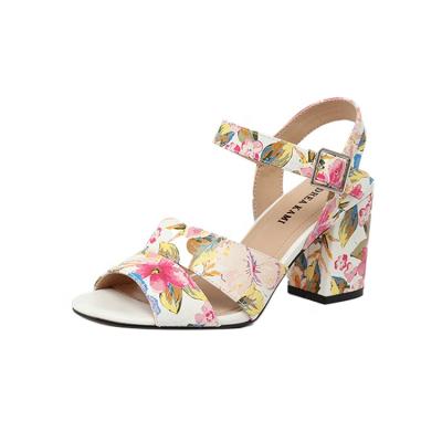 China Wholesale Fashion Trend and High Sales Floral Printing Quality Guarantee GG Sandals, Custom Designer 2021 Fashion Women Shoes for sale