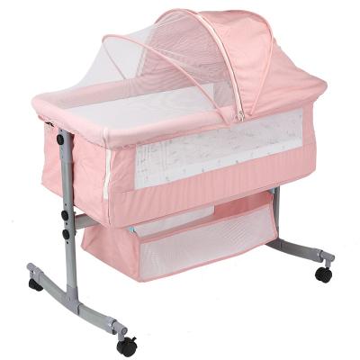 China Modern Hot Selling Sleep Hut Baby Crib Portable Crib Modern Baby Crib With Mattress for sale