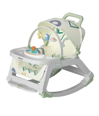 China 2022 Modern New Multifunctional Baby Push Chair For Sleep Baby Sleeper Baby Swing Chair Portable Sleep Cradle For Kid for sale