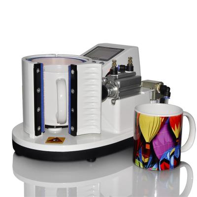 China Garment Shops Freesub ST-110 Automatic Pneumatic Magic Mug Cup Heat Press Machine Coffee Mug Printing Machine for sale