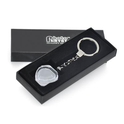 China Promotion Gift Factory Best Sale OEM Promotional Crystal Key Chain Blank Sublimation BSK01 for sale