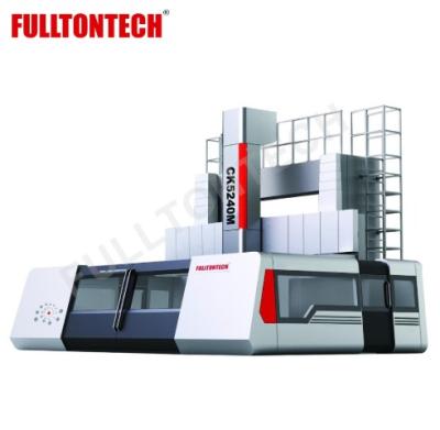 China Building Material Stores FULLTONTECH CF61/CKF61 Series Large Swing Over Bed Conventional& Horizontal CNC Lathe for sale