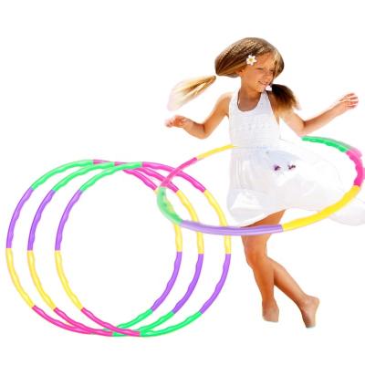 China Eco-Friendly Detachable Fitness Equipment Eco-Friendly Detachable Polynesian Dance Gymnastics Children's Gymnastics Polynesian Dance Plastic Ring for sale