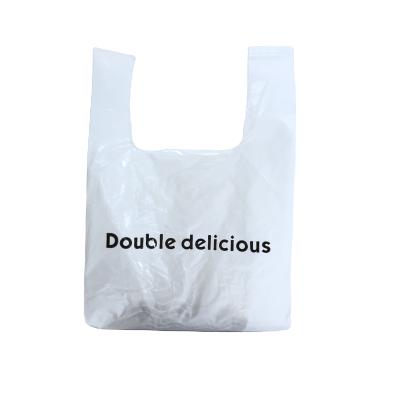 China Logo Recyclable Plastic Shopping Bags custom made wholesale recyclable for sale