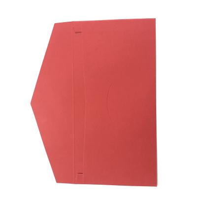 China Recyled Factory Manufacture Custom Red Pocket Envelope Paper Directly Printed for sale