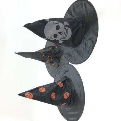 China Recyclable Party Hat 2021 Kids Props Halloween Hat Witch Ghost Festival Party Supplies Wholesale Party Hats for sale