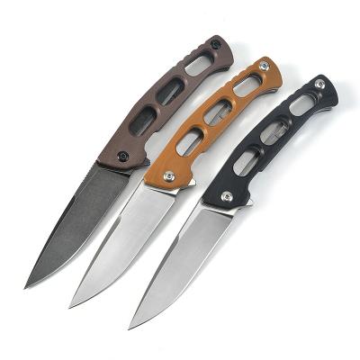 China Swivel Amazon Survival Tactical Camping Open Hot Selling Outdoor Hunting Folding Knife With Handle The Group Of Ten for sale