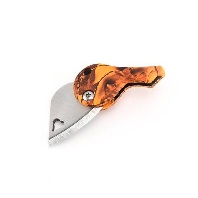 China Easy Carry Multifunctional Outdoor Survival Hunting Tools ABS Mini Pocket Knife For Gift Collection for sale