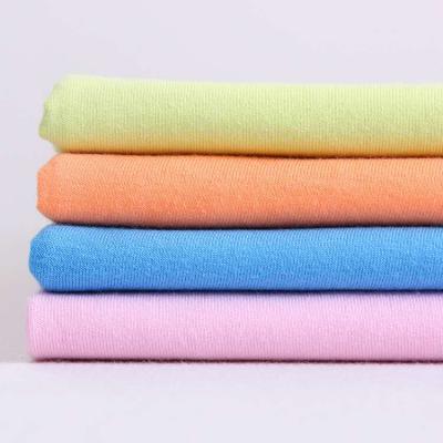 China Factory Supply 100% Cotton Knit Single Jersey Knitted Stock Combed Cotton Fabric for sale