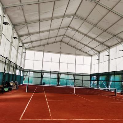 China Large Roof 6061/T6 Outdoor Aluminum Basketball Badminton Tennis Tent Aluminum Event Marquee For Sports Court for sale