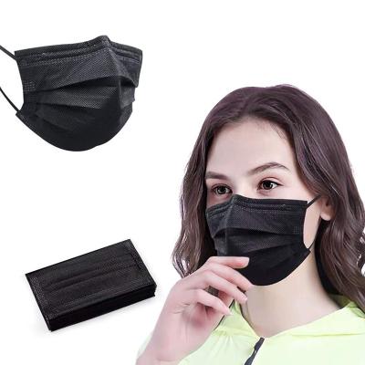 China All Style Custom Size Disposable Face Mask 3 Layer Anti-dust Earloops Cover Device Face Mask for sale