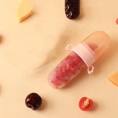 China BPA Free High Quality Multifunctional Soft Healthy Silicone Baby Food Infant Fruit Juice Feeder Pacifier for sale