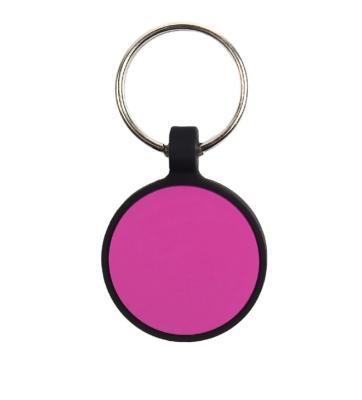 China Viable Sublimation Pet ID Tags Cute Dog ID Tags Wholesale Customized T/T Bag All-season 1pc/opp Products Logo Round Silicone Other Pet for sale