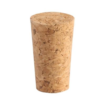 China Non Spill TIANLEICORK Micro Cork Stopper Wine Bottle Used Wooden Cork Cork Stopper With Logo for sale