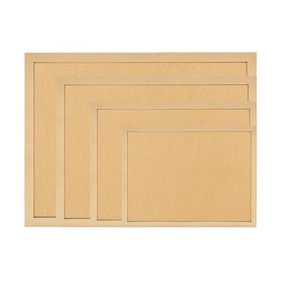 China TIANLEICORK DRAWING BOARD Factory Wholesale Custom Shape Wooden Frame Bulletin Boards Eco Friendly Cork Board for sale