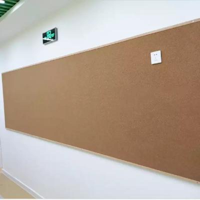 China DRAWING BOARD custom size single /double sided wood frame cork pin board can be hung bulk cork board for sale