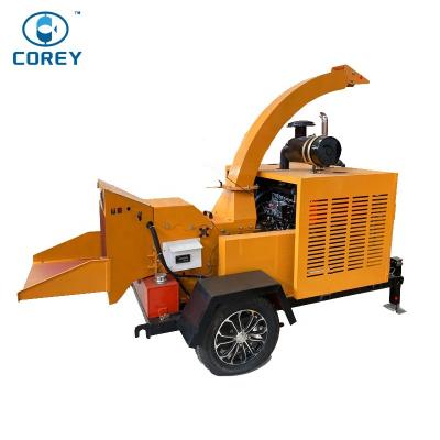 China Factory forestry machinery where to find small diesel electric wood chippers branch shredder for sale