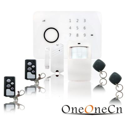 China Wireless GSM Security Commercial Alarm System Wall-Mounting for sale