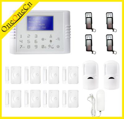 China Dual Network Motion Detector GSM+PSTN Alarm System DC12V 500mA for sale