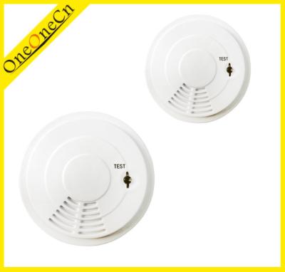 China Advanced 9V Battey Fire Stand Alone Smoke Detector CE / RoHs certification for sale