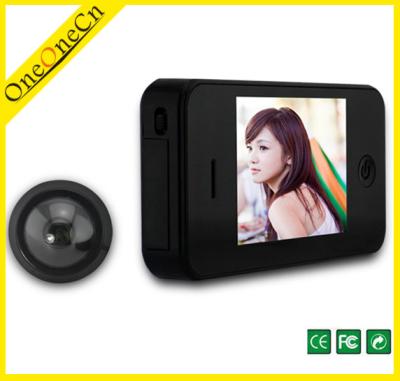 China 3.5 Inch TFT Screen Front Door Peephole Viewer Black View Angle 150° for sale