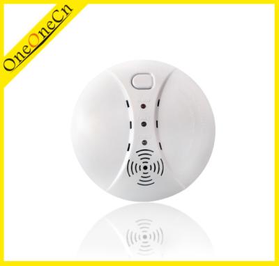 China Wireless Fire Smoke Detector Alarm For Home Security Alarm System for sale