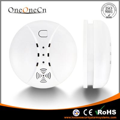 China White Portable Household Stand Alone Carbon Monoxide Detectors 6uA for sale