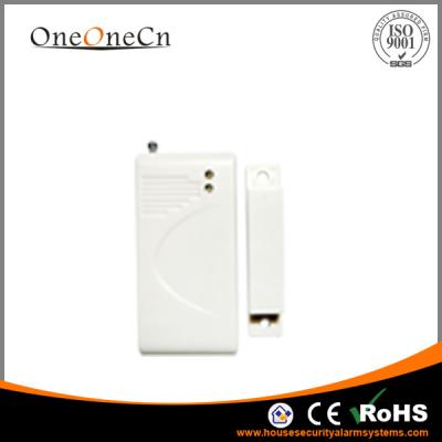 China Commercial PSTN Alarm System Wireless Door / Window Contact Sensor for sale