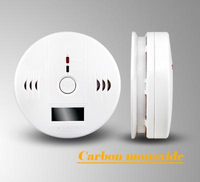 China Home Security Carbon monoxide detector CO Alarm work with AA battery for sale