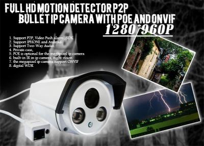 China Outdoor High Definition IP Camera IR distance with IP66 Waterproof for sale