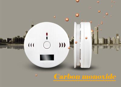 China Stand Alone Portable Carbon Monoxide Detectors CO Detector Alarm With AA Battery for sale