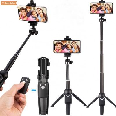 China Photography Mini Handheld Telescopic 360 Degree Selfie Stick Tripod Fill Light L03s Bluetooth Flexible Wireless Smart Selfie Stick for sale