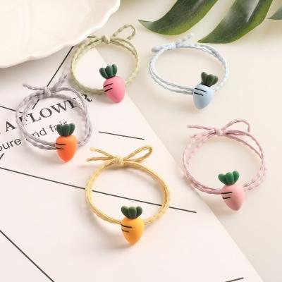 China Hair. Decoration Elastic Hair Bands Lovely Carrot Girls Elastic Wick Headband Cute Hair Ties for Girls and Kids for sale