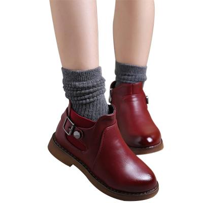 China Cheap Wholesale Anti-slippery Girls Fashion Cotton Snow Boots for sale